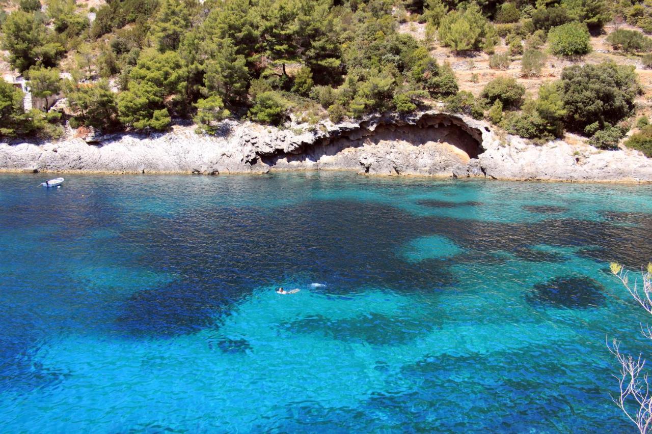 Secluded Fisherman'S Cottage Cove Bacva, Korcula - 9475 Pupnat Extérieur photo