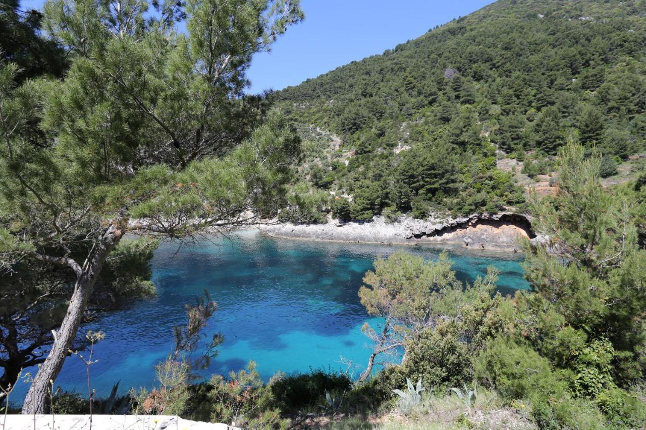 Secluded Fisherman'S Cottage Cove Bacva, Korcula - 9475 Pupnat Extérieur photo